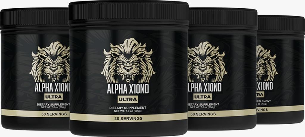 Alpha X10ND Ultra Ingredients Label